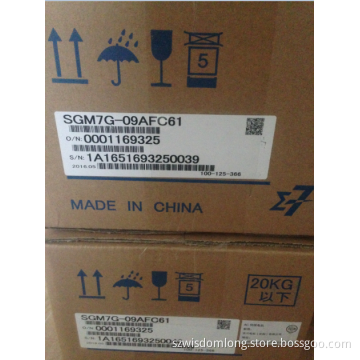 Yaskawa Servo Motor SGM7G-09AFC61 850W NEW